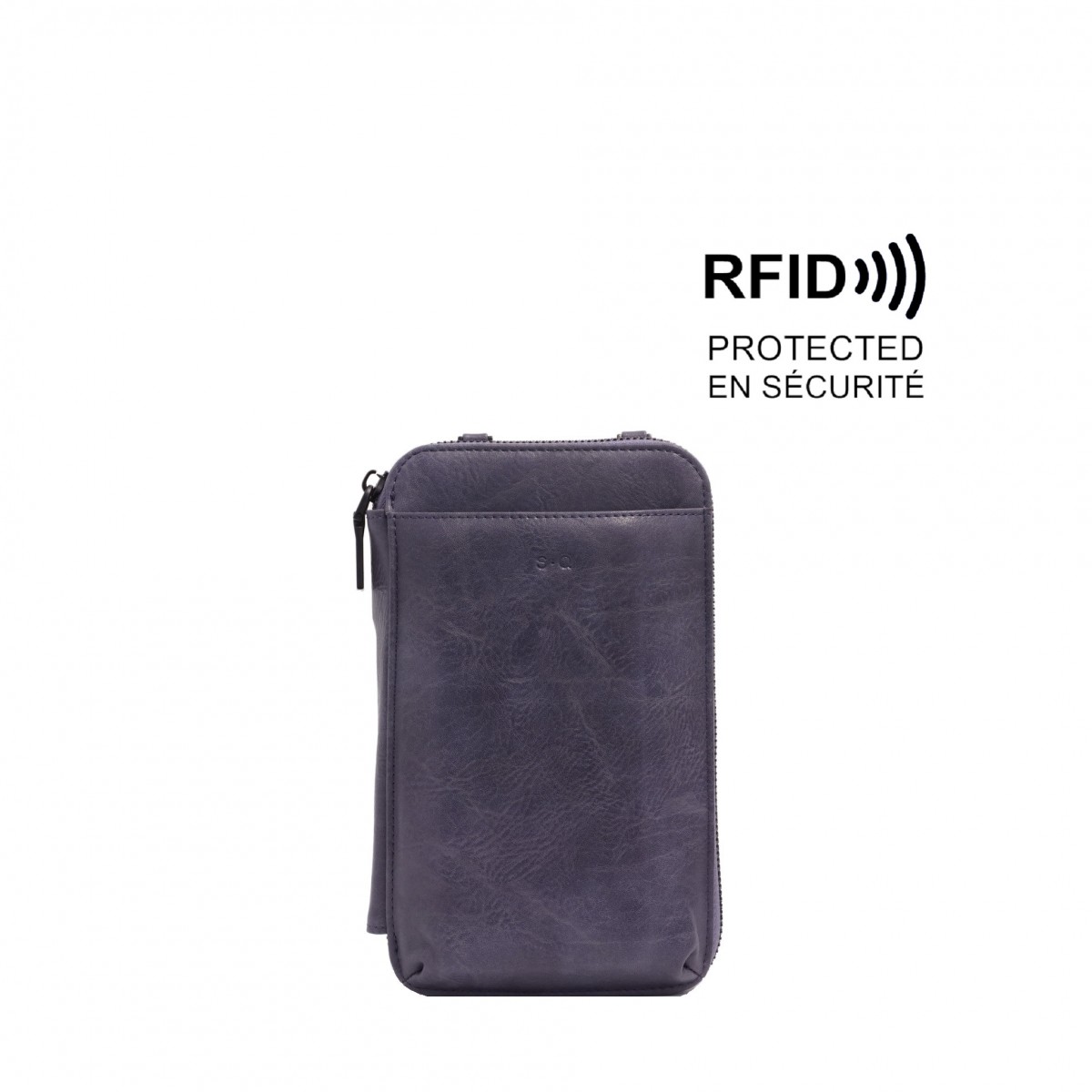 Winzley Passport Pouch - Deep Purple 